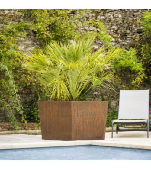 Jardinière Big en Corten