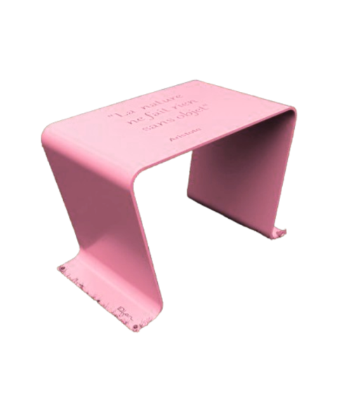Tabouret haut de gamme en métal design - Urbansteel - IDfer