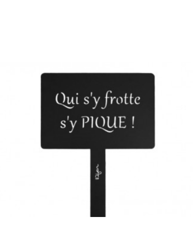 Étiquette de jardin