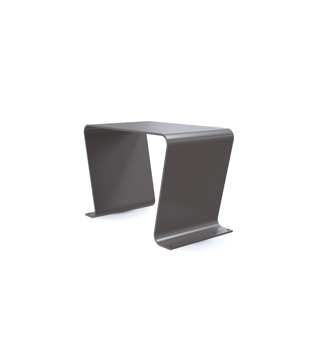 Tabouret haut de gamme en métal design - Urbansteel - IDfer