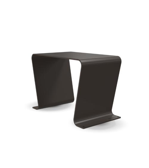 Tabouret haut de gamme en métal design - Urbansteel - IDfer