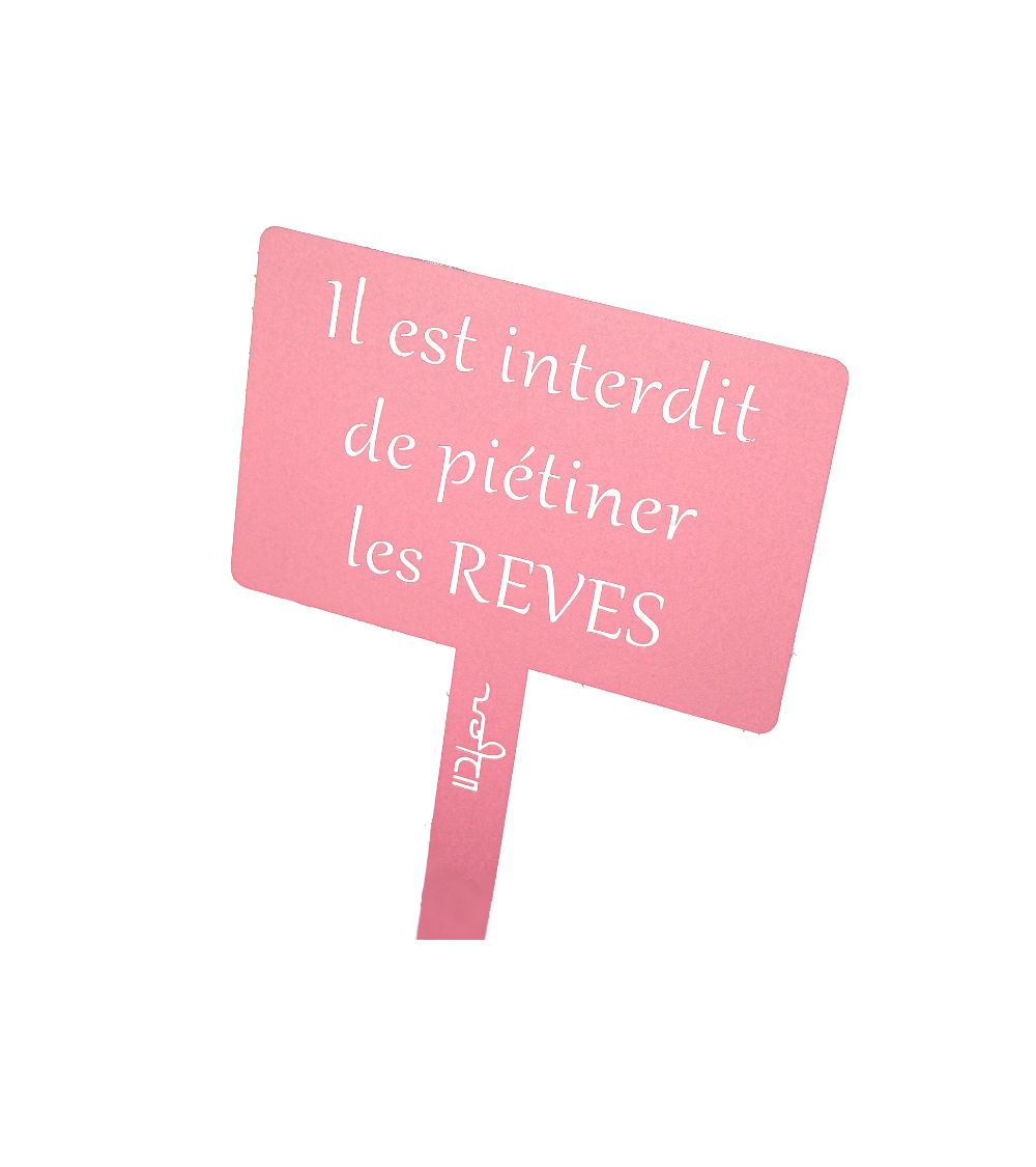 Étiquette de jardin personnalisée - IDfer