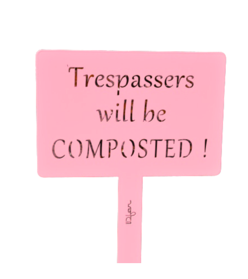 Étiquette de jardin personnalisée - IDfer