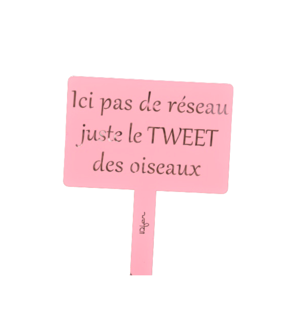 Étiquette de jardin personnalisée - IDfer