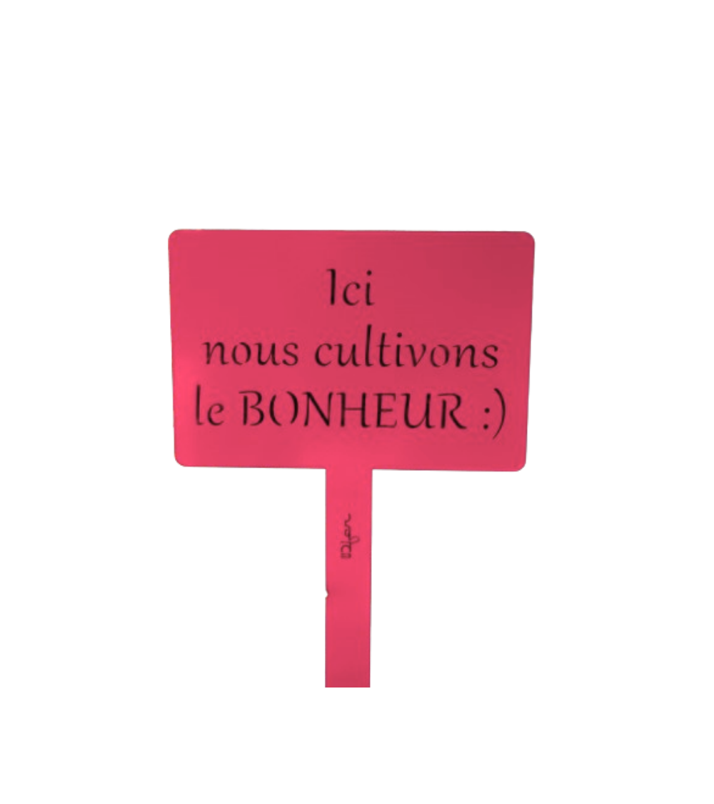 Étiquette de jardin personnalisée - IDfer