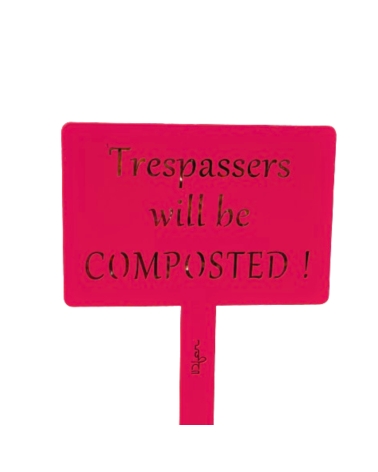 Étiquette de jardin personnalisée - IDfer