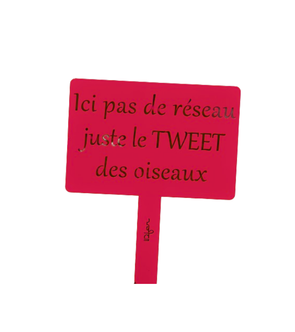 Étiquette de jardin personnalisée - IDfer