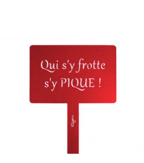 Étiquette de jardin personnalisée - IDfer