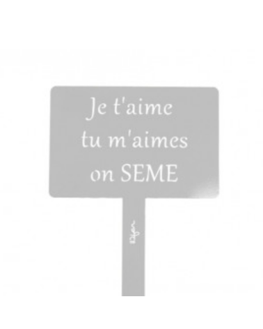 Étiquette de jardin personnalisée - IDfer