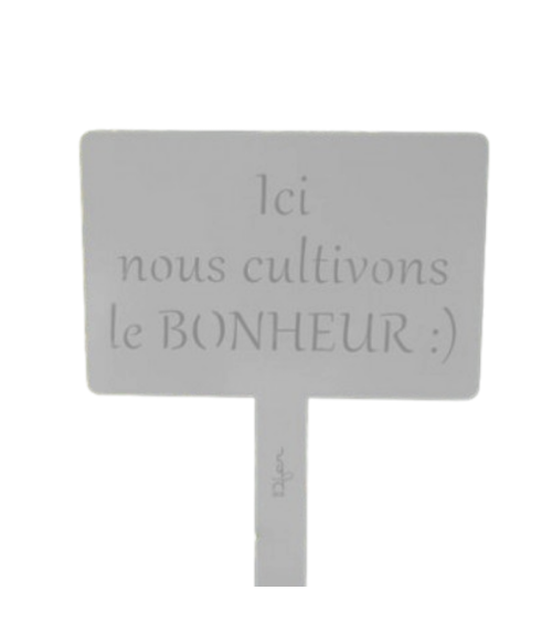 Étiquette de jardin personnalisée - IDfer