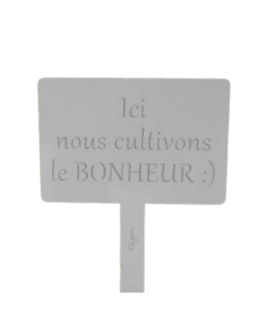 Étiquette de jardin personnalisée - IDfer