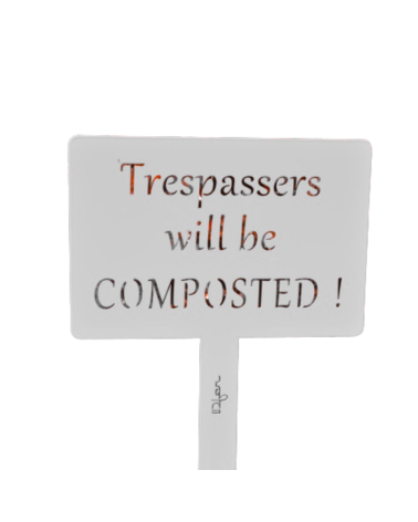 Étiquette de jardin personnalisée - IDfer