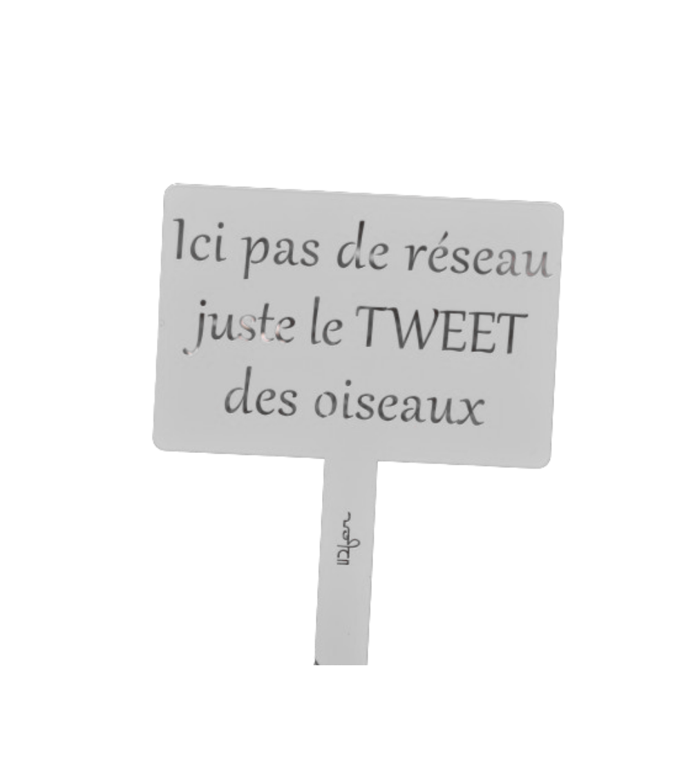 Étiquette de jardin personnalisée - IDfer