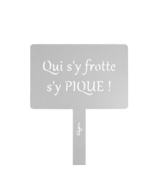 Étiquette de jardin personnalisée - IDfer