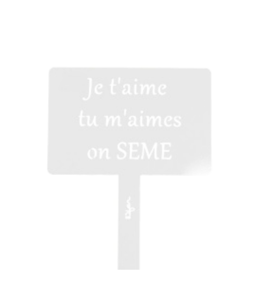 Étiquette de jardin personnalisée - IDfer