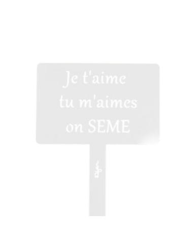 Étiquette de jardin personnalisée - IDfer