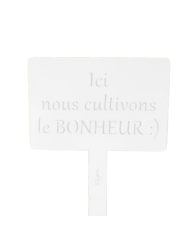 Étiquette de jardin personnalisée - IDfer