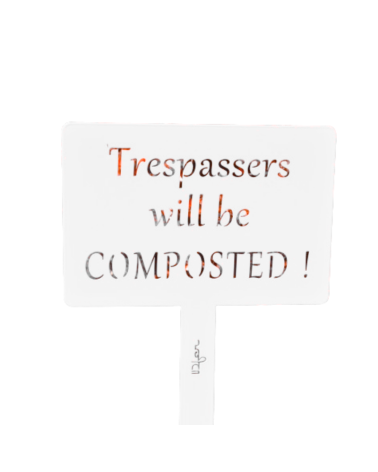 Étiquette de jardin personnalisée - IDfer