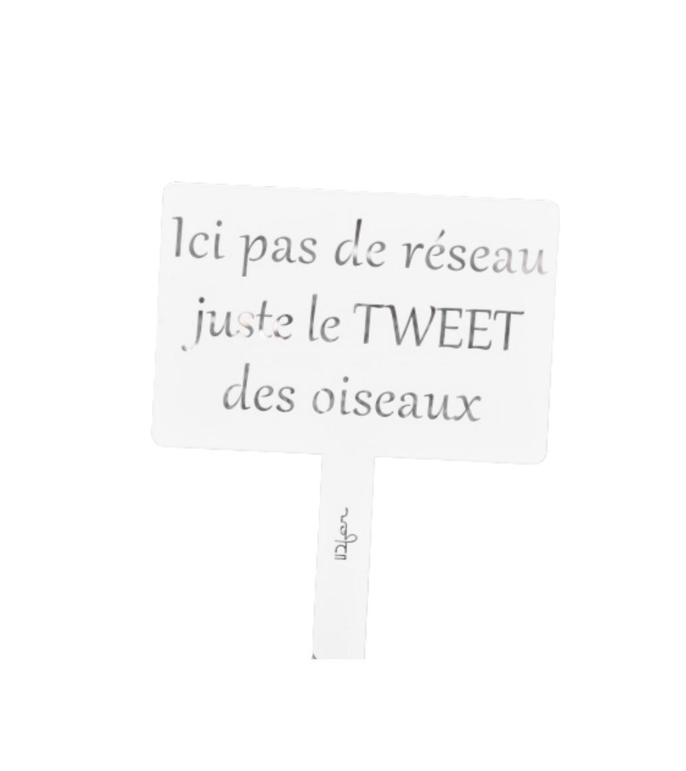 Étiquette de jardin personnalisée - IDfer