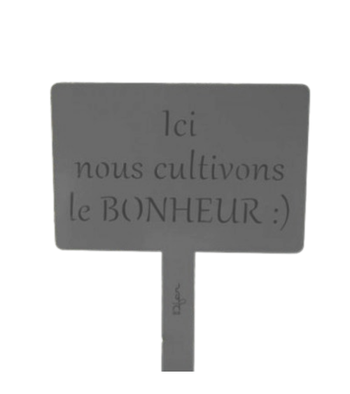 Étiquette de jardin personnalisée - IDfer