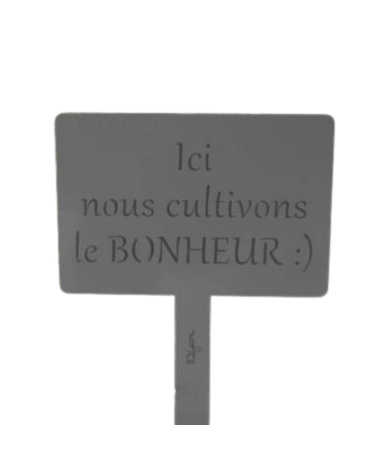 Étiquette de jardin personnalisée - IDfer