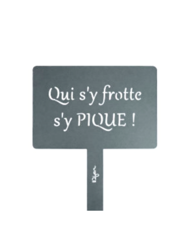 Étiquette de jardin personnalisée - IDfer