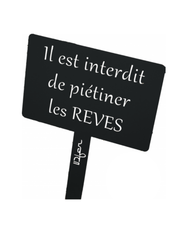 Étiquette de jardin personnalisée - IDfer