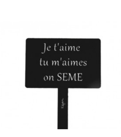 Étiquette de jardin personnalisée - IDfer