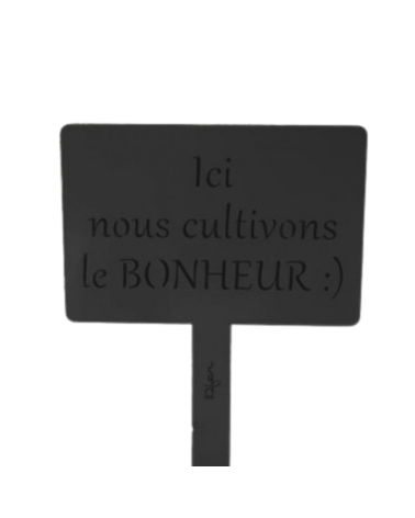 Étiquette de jardin personnalisée - IDfer