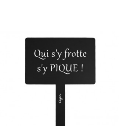 Étiquette de jardin personnalisée - IDfer