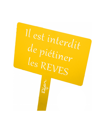 Étiquette de jardin personnalisée - IDfer