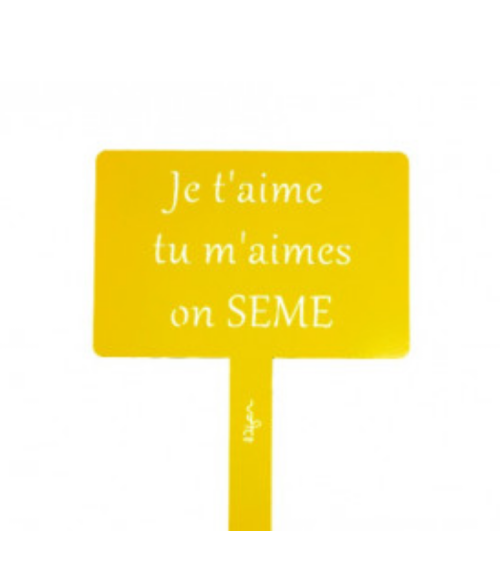 Étiquette de jardin personnalisée - IDfer