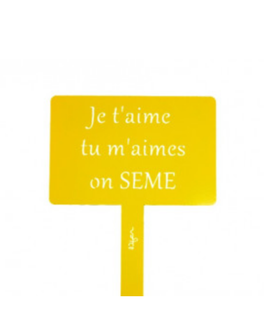 Étiquette de jardin personnalisée - IDfer