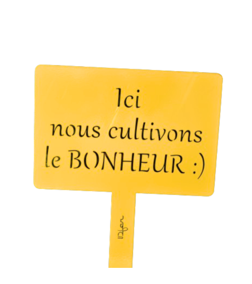 Étiquette de jardin personnalisée - IDfer