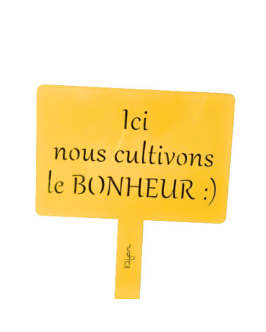 Étiquette de jardin personnalisée - IDfer