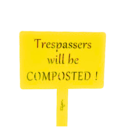 Étiquette de jardin personnalisée - IDfer