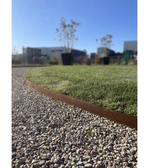 Bordures de jardin en corten