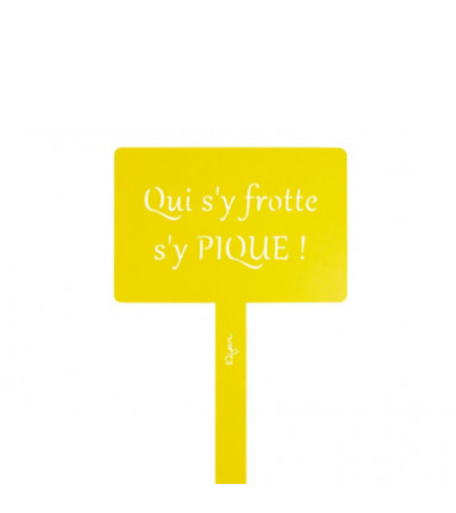 Étiquette de jardin personnalisée - IDfer