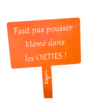 Étiquette de jardin personnalisée - IDfer