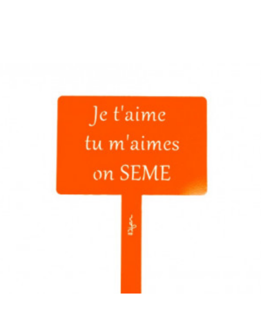 Étiquette de jardin personnalisée - IDfer