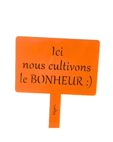 Étiquette de jardin personnalisée - IDfer