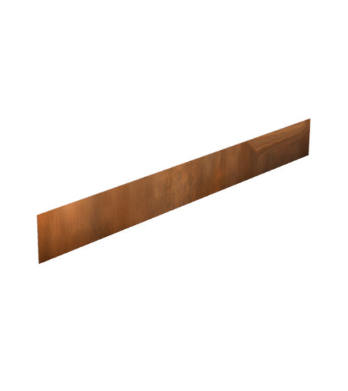 Bordures de jardin en corten