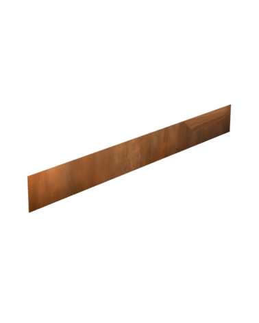 Bordures de jardin en corten