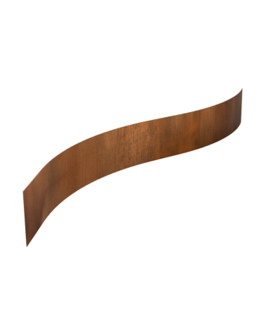 Bordures de jardin en corten
