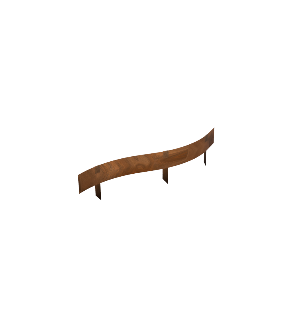 Kit de bordures de jardin en corten