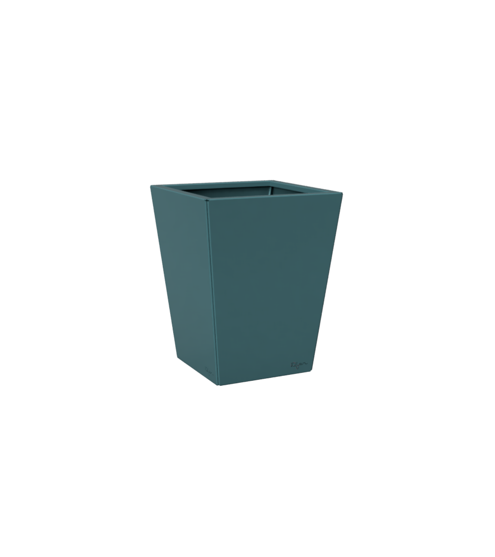 Jardinière carrée en acier thermolaqué – Design | IDfer