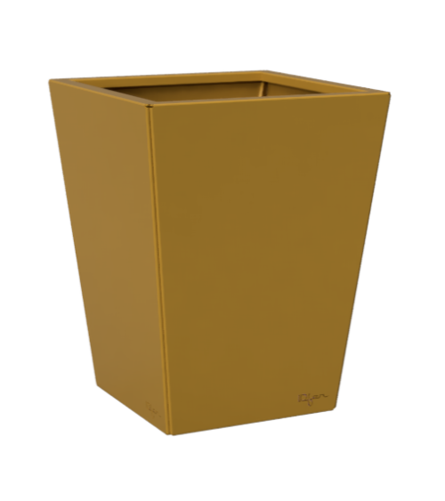 Jardinière carrée en acier thermolaqué – Design | IDfer