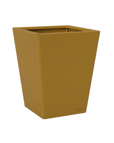 Jardinière carrée en acier thermolaqué – Design | IDfer