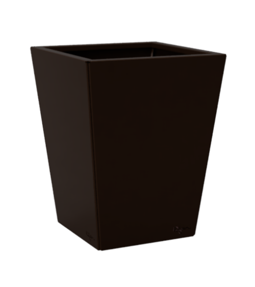 Jardinière carrée en acier thermolaqué – Design | IDfer