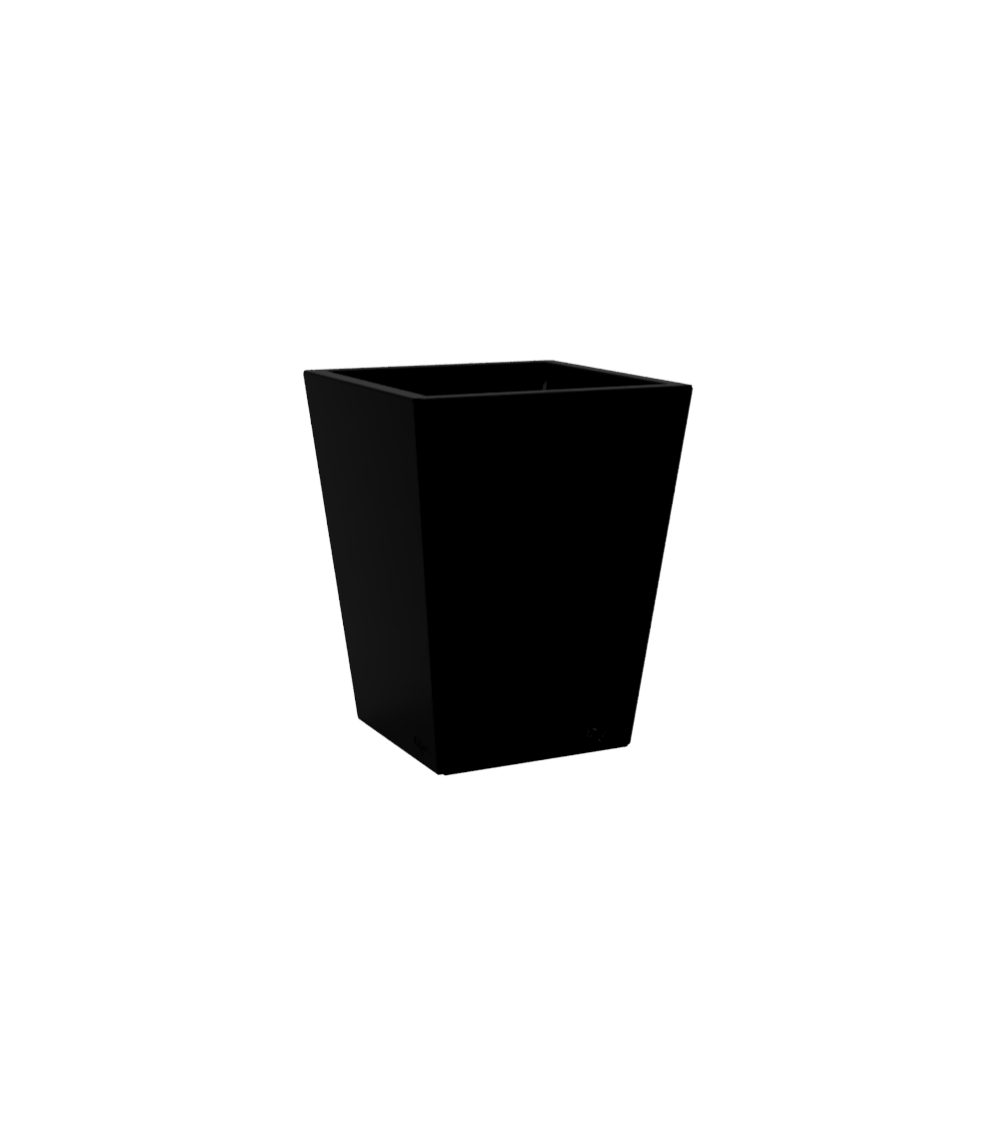 Jardinière carrée en acier thermolaqué – Design | IDfer